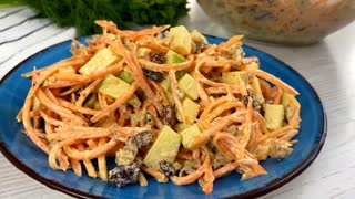 Рецепт САЛАТА от Школьной подруги Армянки! Вкуснятина ИзЮмительная! Салат за 5 минут