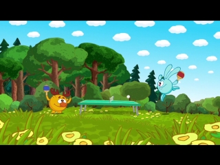 "Малышарики" поздравляют "Смешариков" с 15-летием